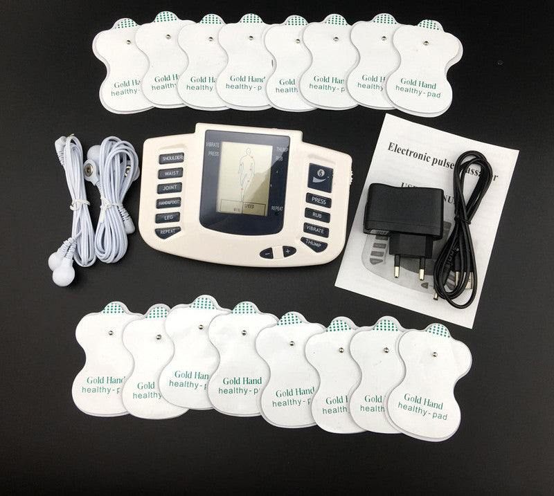 Online discount shop Australia - Electronic Body Slimming Pulse Massage for Muscle Relax Pain Relief Stimulator Massageador Tens Acupuncture Therapy Machine