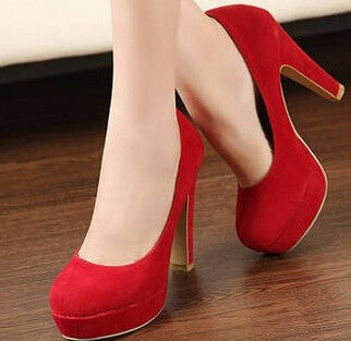 woman Pumps thick heel shoes ol high-heeled shoes female the trend of ultra high heels female shoes