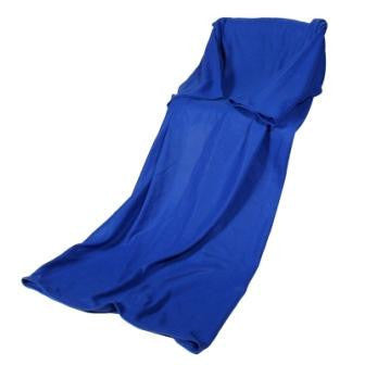 Online discount shop Australia - 1 Pcs Blanket Super Large Size Home Winter Warm Fleece Blanket Robe Cloak With Sleeves Black,Blue,Wine Red,Pink