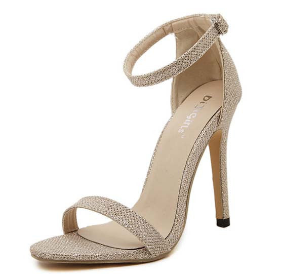 Online discount shop Australia - Large Size Women Party Sandals Brand Elegant High Heels Women's Dress Shoes Sandal Plus ZY610