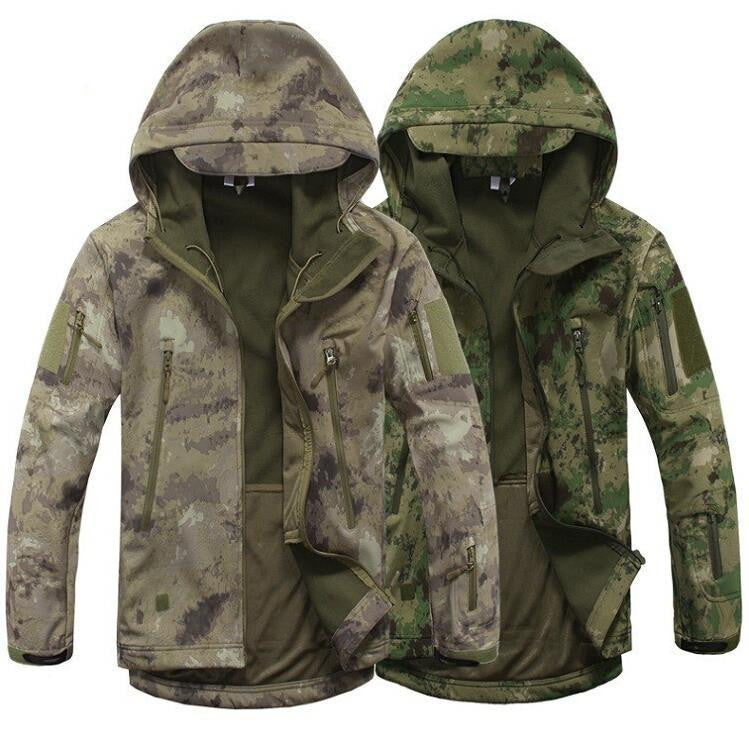 Lurker V4.0 Shark Skin Soft Shell Men's Army Military Camouflage