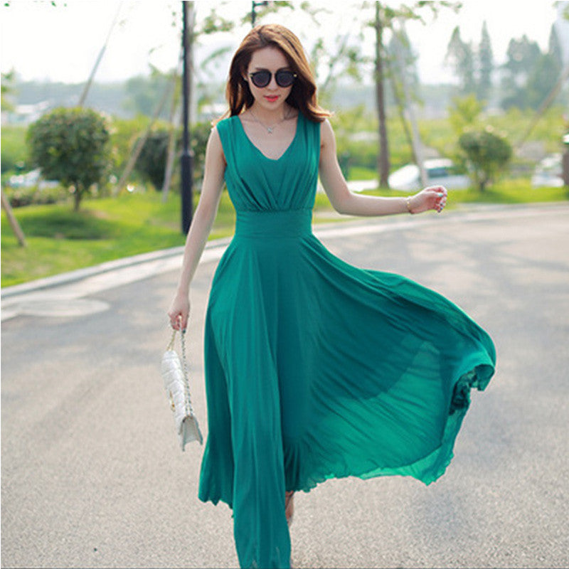 slim fit dress slacks Korean Style] Eleanor Back Ribbon Summer Dress – Ordicle