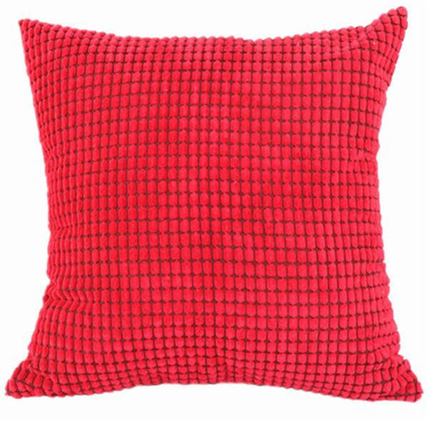 Square Velvet Throw Cushion Home Bed Decor Multi-Colors