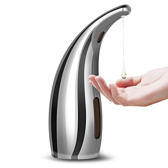 Soap Dispenser Pump Automatic Liquid Soap Dispenser Infrared Smart Sensor Touchless Foam Shampoo Dispensers For Kitchen Bathroom