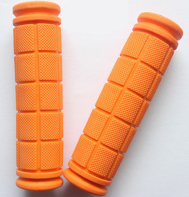 Online discount shop Australia - Double Lock Soft Rubber Cycling BMX MTB Mountain Bike Scooter Fixed Gear Handlebar Grips Bicycle Parts Accessory Tool