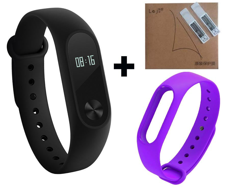 Original Xiaomi Mi Band 2 Miband Band2 Wristband Bracelet Smart Heart Rate Fitness Tracker Touchpad OLED Strap xiomi