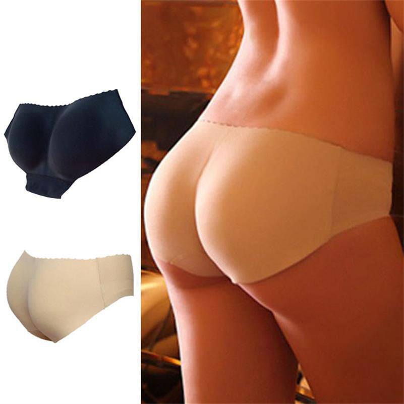 Women Padded Butt Lifter Underwear Pads Hip Enhancer Panties Shapewear  Shaper Panty Underpants Seamless Control Briefs (Black, S) at  Women's  Clothing store