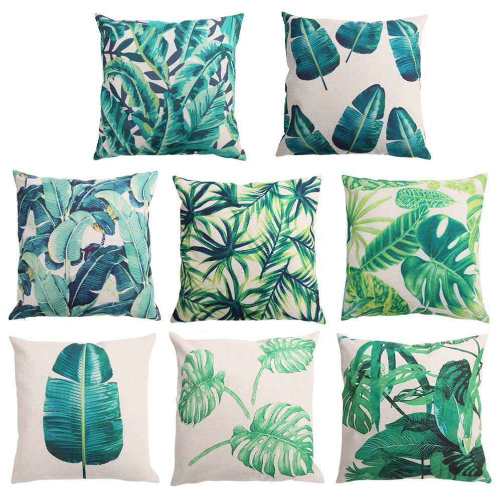 Online discount shop Australia - 1 Pcs 45cm x 45cm Creative Bamboo Pattern Cushion Cover Comfortable Cotton Pillow Cover Cushion Case Sofa Bed Decorative Pillows