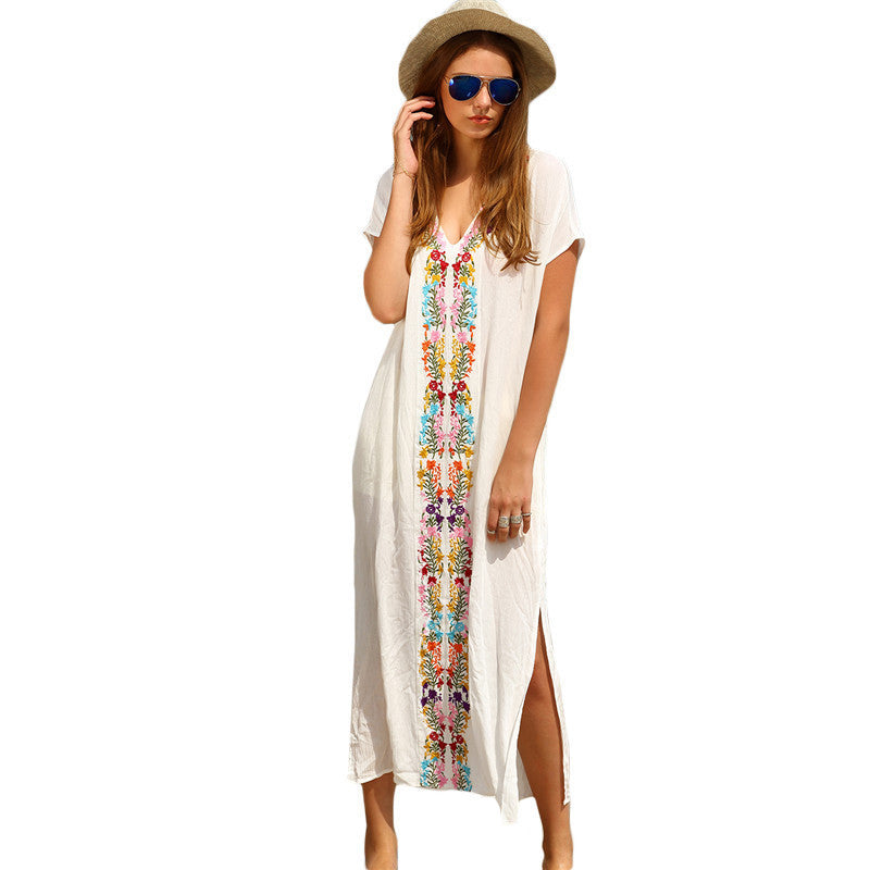 midi beige dress Beige Crochet Midi Dress Medium main image 0