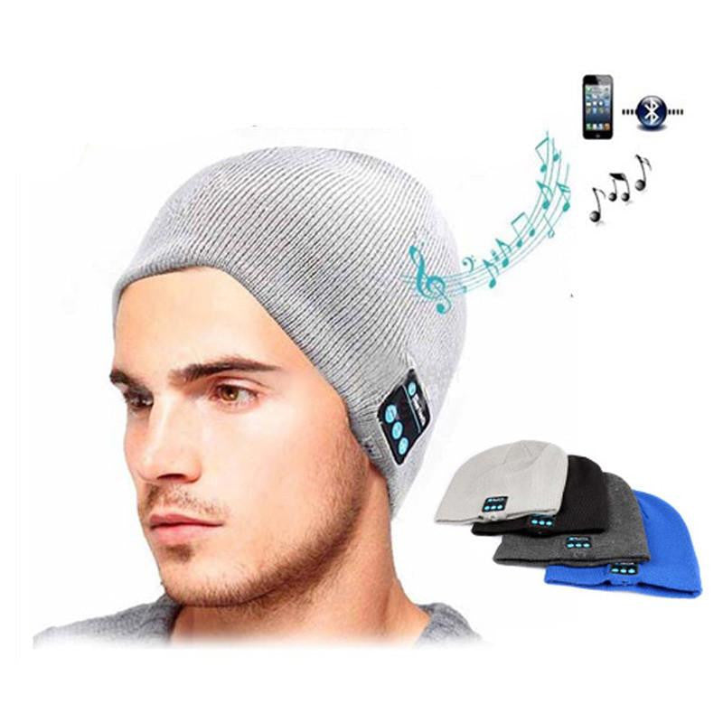 Ubit Men Women Outdoor Sport Bluetooth Stereo Magic Music Hat Smart Electronics Wireless Bluetooth Earphone Hat for SmartPhone