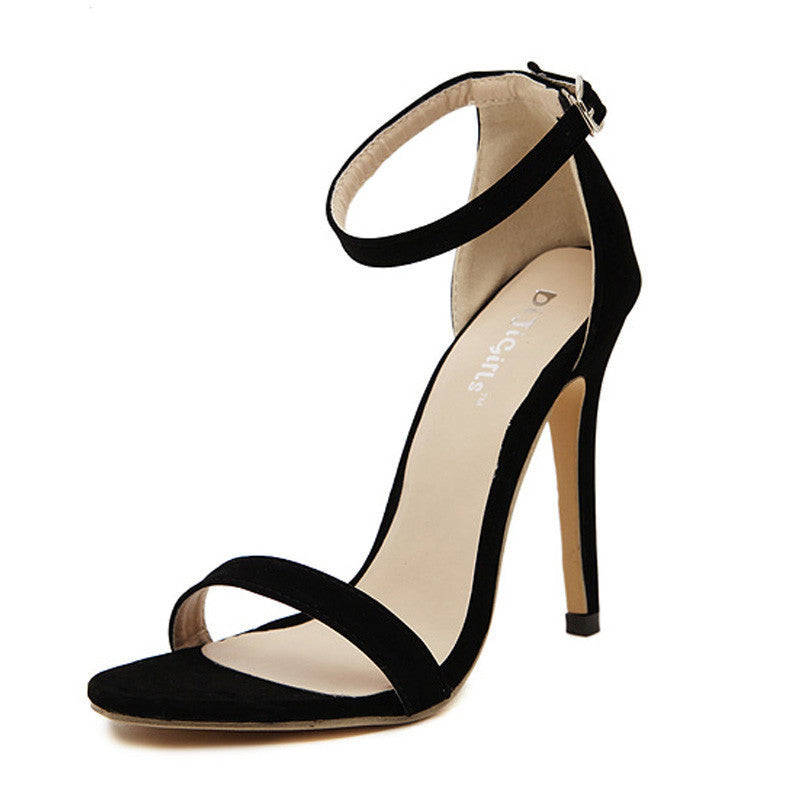 Online discount shop Australia - Large Size Women Party Sandals Brand Elegant High Heels Women's Dress Shoes Sandal Plus ZY610