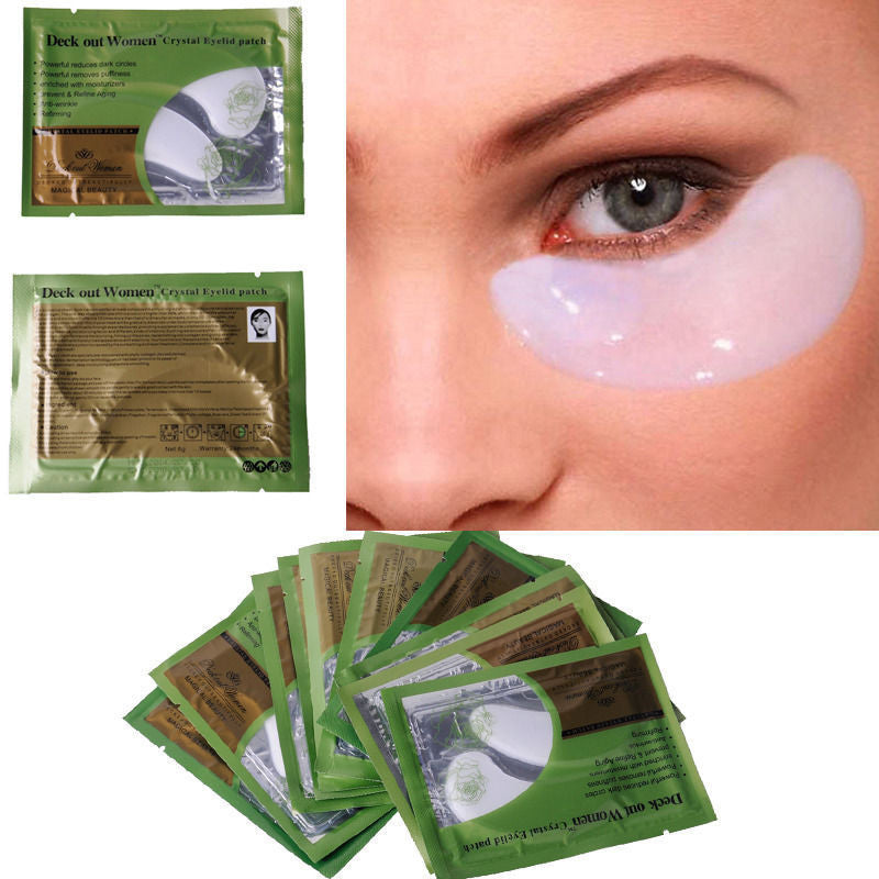 Online discount shop Australia - 20 pcs=10 pair/lot Collagen Crystal Eye Masks Anti-aging Anti-puffiness Dark circle Eyelid Anti wrinkle moisture Eyes Care
