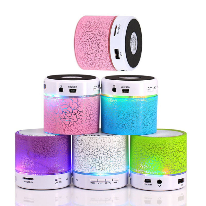 Online discount shop Australia - Lymoc LED MINI Bluetooth Speaker BS008 Wireless Portable Music Speaker Sound Box Subwoofer TF USB Loudspeakers For phone PC