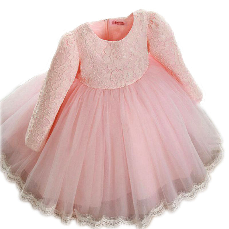 Princess Girls Party Dresses for party baby fashion Pink Tutu dress Girls Wedding Dress kids dress