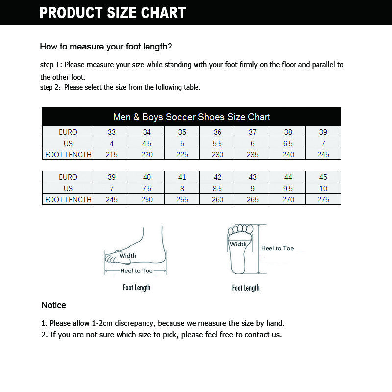 Size 33-44 Men Boy Kids Soccer Cleats Turf Football Soccer Shoes TF Hard Court Sneakers Trainers football boots S53-Dollar Bargains Online Shopping Australia