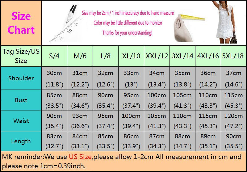 Fashion Summer Dress Casual Solid Sleeveless O-Neck Plus Size Loose Beach Lace Party Women Dresses Sexy Mini Vestidos-Dollar Bargains Online Shopping Australia