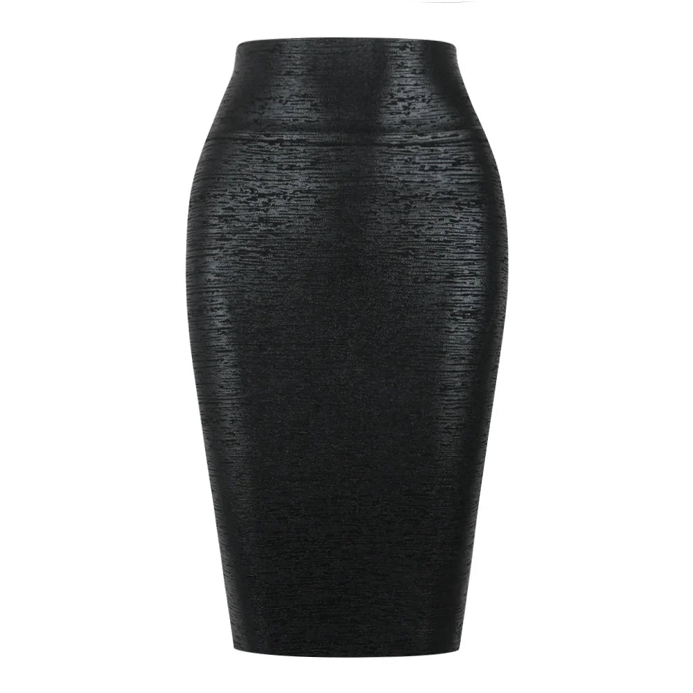 Bandage Skirts Fashion Sexy Summer Skirts Black Bodycon Party Celebrity Club Skirts