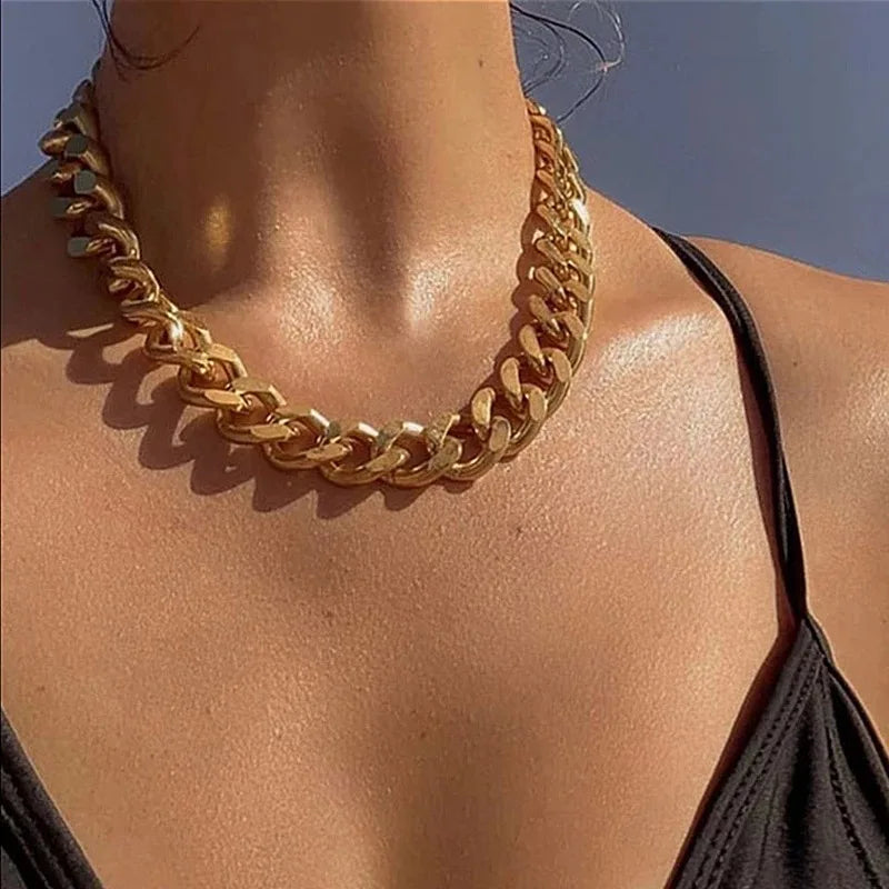 Bohemia Multilayer Necklace For Women Gold Silver Color Pearl Choker Necklaces