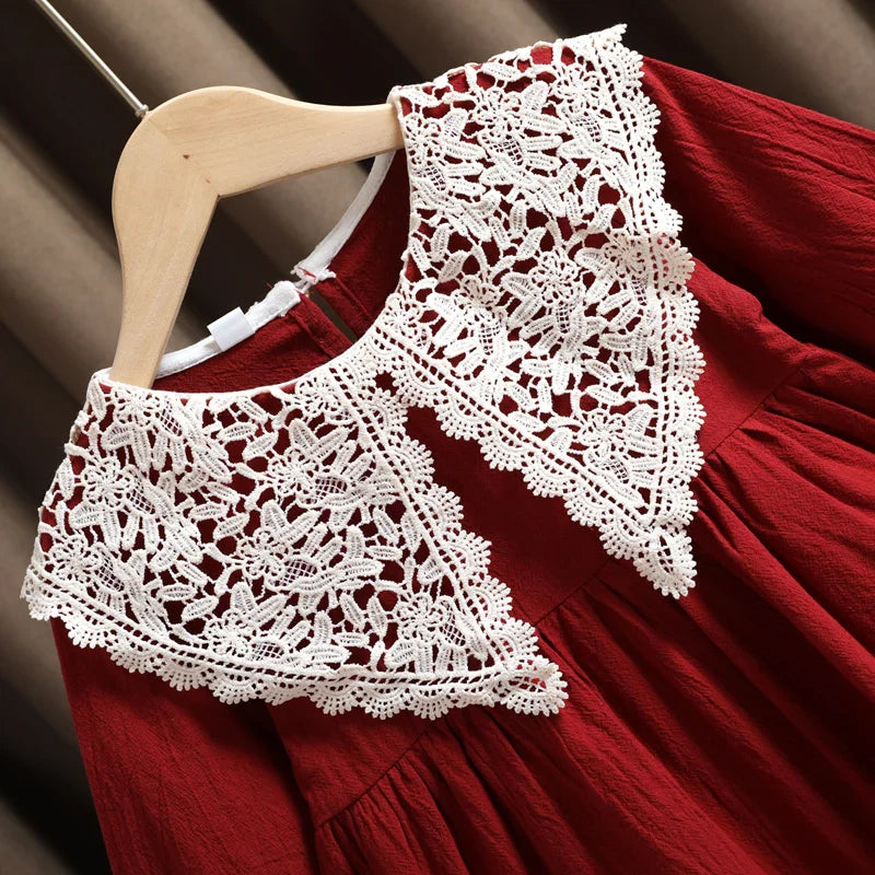 baby girl clothes lace long sleeve dress costume for toddler girl baby birthday kids clothing straight long-Dollar Bargains Online Shopping Australia