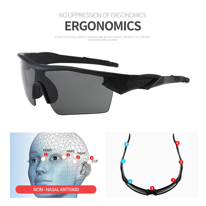 Bicycle Eyewear Glasses Outdoor Sport Mountain Bike Road Cycling goggles Motorcycle Sunglasses Eyewear