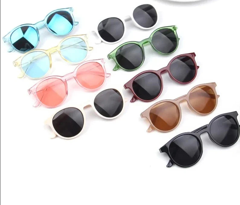 Kids Fashion Sunglasses Square Children Sunglasses Boy Girl Stylish Goggles Baby Student Eyeglasses Party Eyewear UV400