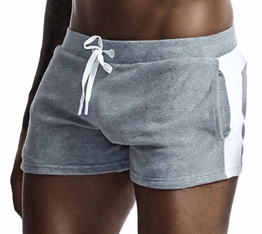Men Homewear Shorts Sexy Low Waist Cotton Super Soft Comfortable Home Male Panties Boxer Shorts Casual Short Pants-Dollar Bargains Online Shopping Australia