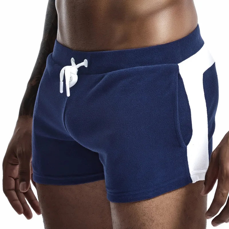 Men Homewear Shorts Sexy Low Waist Cotton Super Soft Comfortable Home Male Panties Boxer Shorts Casual Short Pants-Dollar Bargains Online Shopping Australia