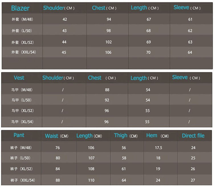 Three-piece formal blazer suit / Male suit of cultivate one's morality Business suits-Dollar Bargains Online Shopping Australia