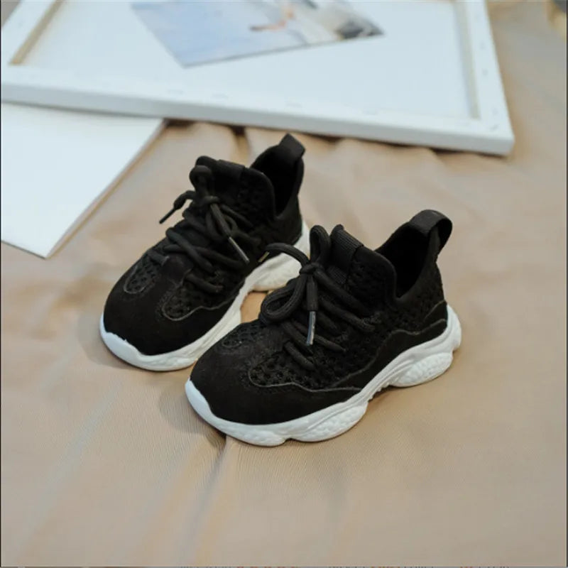 Children Shoes Unisex Toddler Boys Girls Sneaker Mesh Breathable Fashion Casual Kids Shoes