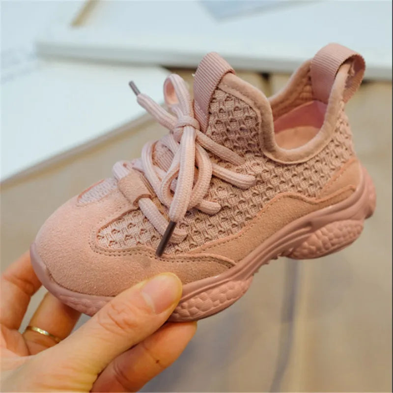 Children Shoes Unisex Toddler Boys Girls Sneaker Mesh Breathable Fashion Casual Kids Shoes