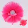 Newborn Baby Girls Tutu Skirt & Headband Set Newborn Photography Props Infant Fluffy Baby Tulle Skirt Set