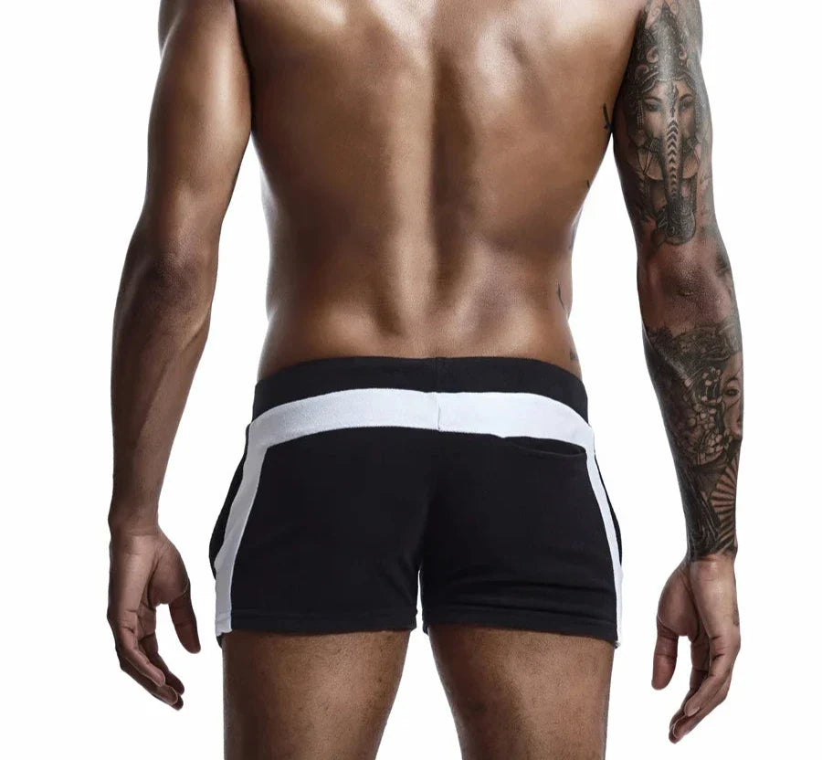 Men Homewear Shorts Sexy Low Waist Cotton Super Soft Comfortable Home Male Panties Boxer Shorts Casual Short Pants-Dollar Bargains Online Shopping Australia