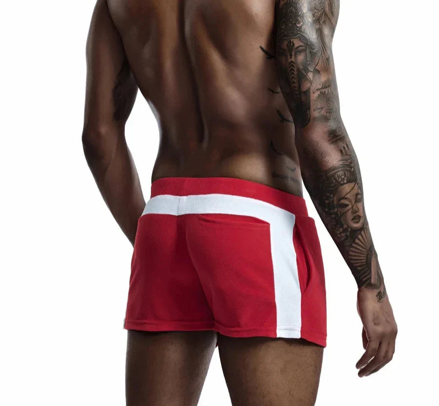 Men Homewear Shorts Sexy Low Waist Cotton Super Soft Comfortable Home Male Panties Boxer Shorts Casual Short Pants-Dollar Bargains Online Shopping Australia