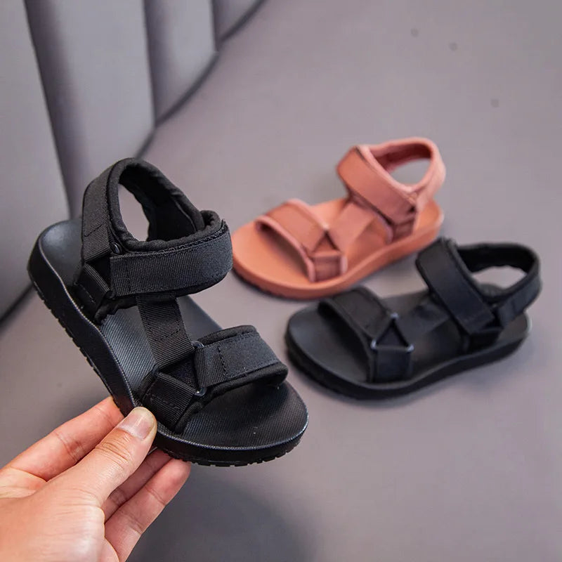 Boys Sandals Summer Kids Shoes Fashion Light Soft Flats Toddler Baby Girls Sandals Infant Casual Beach Children Shoes Outdoor