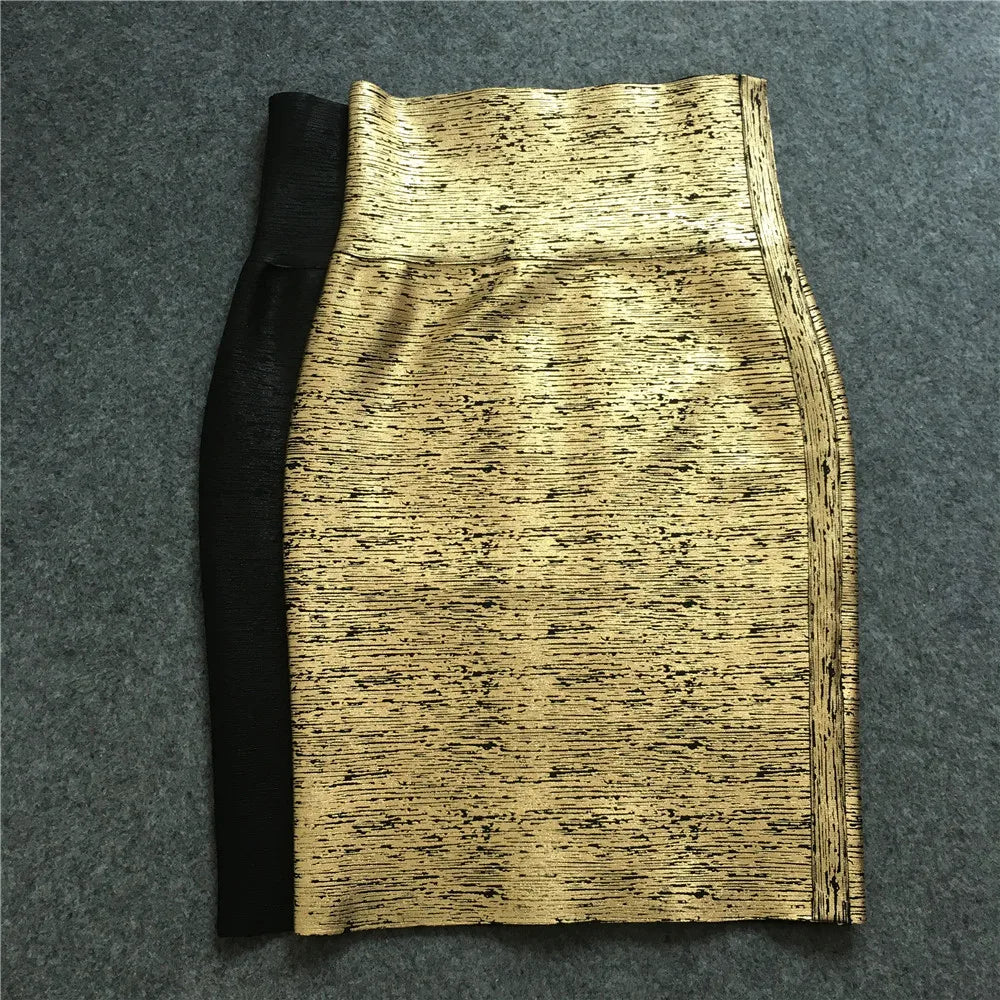 Bandage Skirts Fashion Sexy Summer Skirts Black Bodycon Party Celebrity Club Skirts