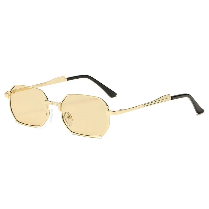 Men's Sunglasses Fashion Rectangle Women metal Luxury Brand Sun glasses-Dollar Bargains Online Shopping Australia