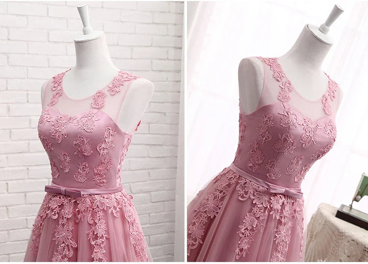 Lace up Short Medium Long new cameo brown bridesmaid dresses wedding prom dress toasting-Dollar Bargains Online Shopping Australia