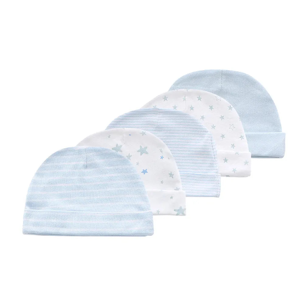 Newborn Baby Hat and Mittens Girl Boy Cap Comfy Infant Hat & Gloves Cotton Toddler Baby Accessorise For 0-6M-Dollar Bargains Online Shopping Australia
