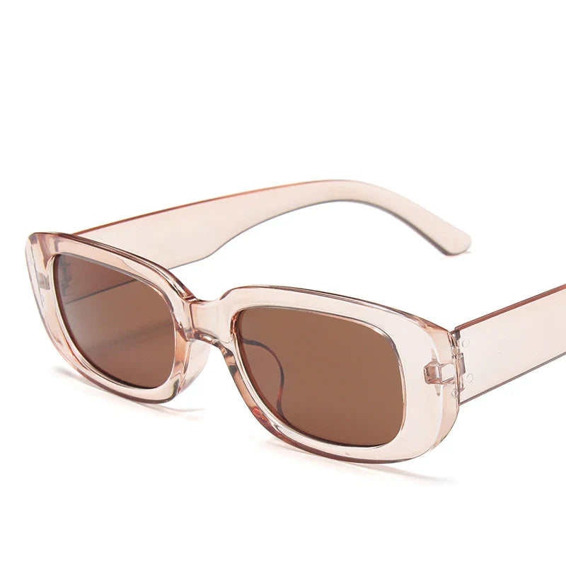 Classic Retro Square Sunglasses Women Brand Vintage Travel Small Rectangle Sun Glasses-Dollar Bargains Online Shopping Australia