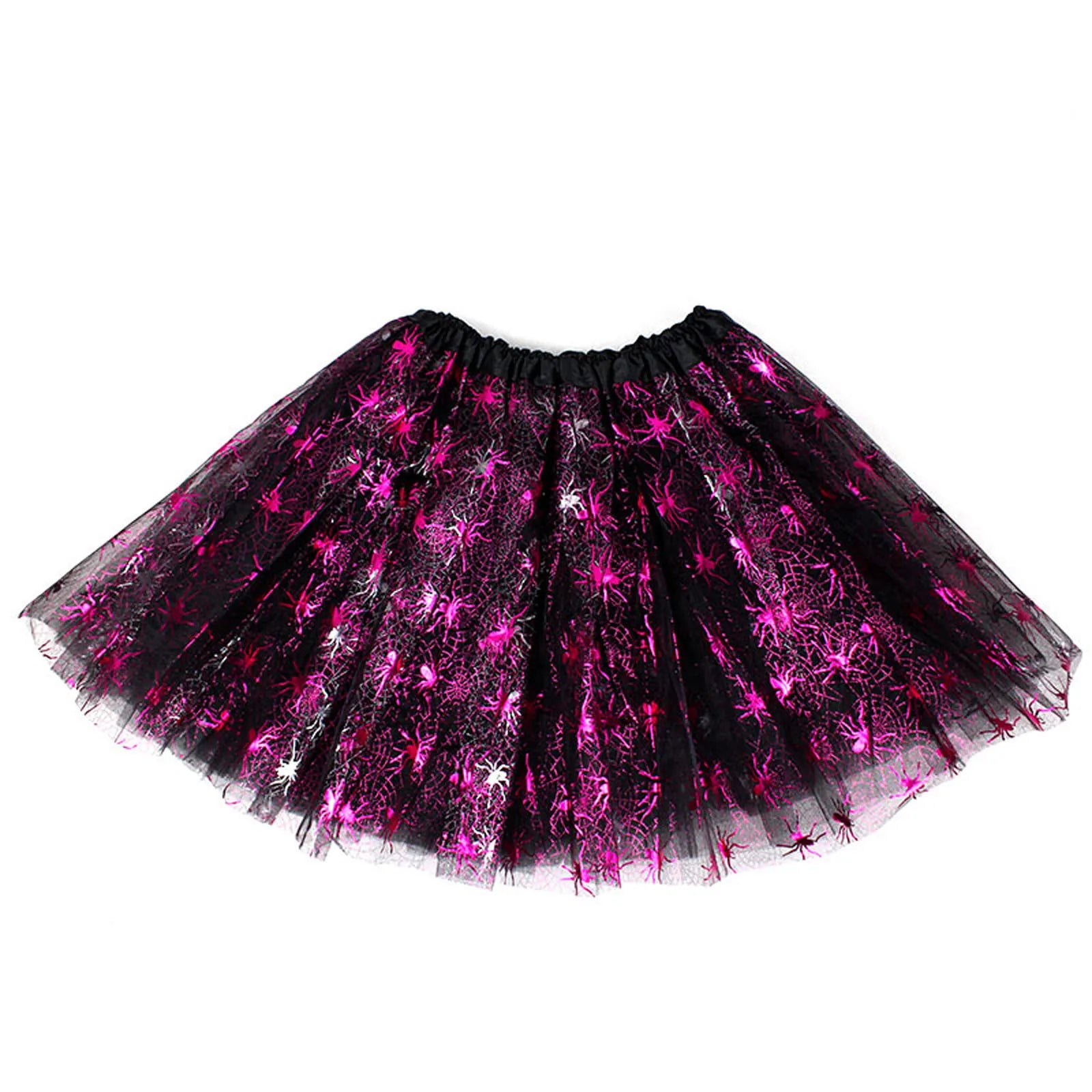 Harajuku Skirt Womens High Quality Pleated Gauze Colours Short Skirt Adult Tutu Dancing Skirt Gothic Clothes