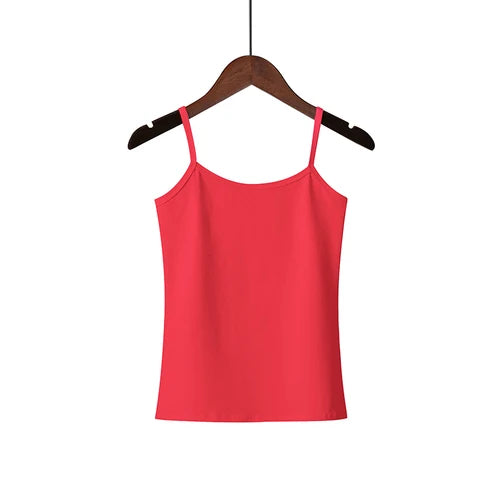 Tank Tops Women Sleeveless Big Size T Shirt Ladies Vest Singlets Camisole Cotton