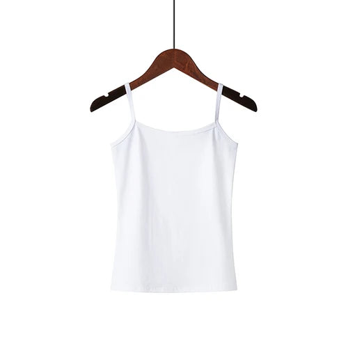 Summer Tank Tops Women Sleeveless Big Size T Shirt Ladies Vest Singlets Camisole Cotton Ladies Vest