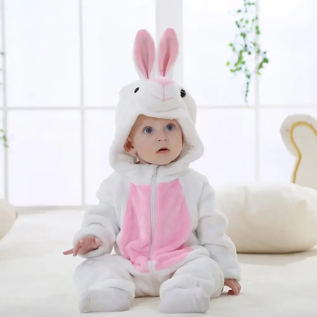 Baby Rompers Winter Kigurumi Lion Costume For Girls Boys Toddler Animal Jumpsuit Infant Clothes Pyjamas Kids Overalls Ropa Bebes-Dollar Bargains Online Shopping Australia
