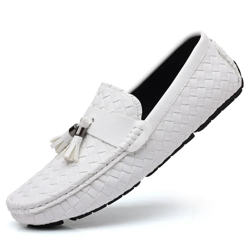 Designer Leather Casual Shoes for Men High Quality Fashion Comfortable Man's Loafers Flats Driving Shoes-Dollar Bargains Online Shopping Australia
