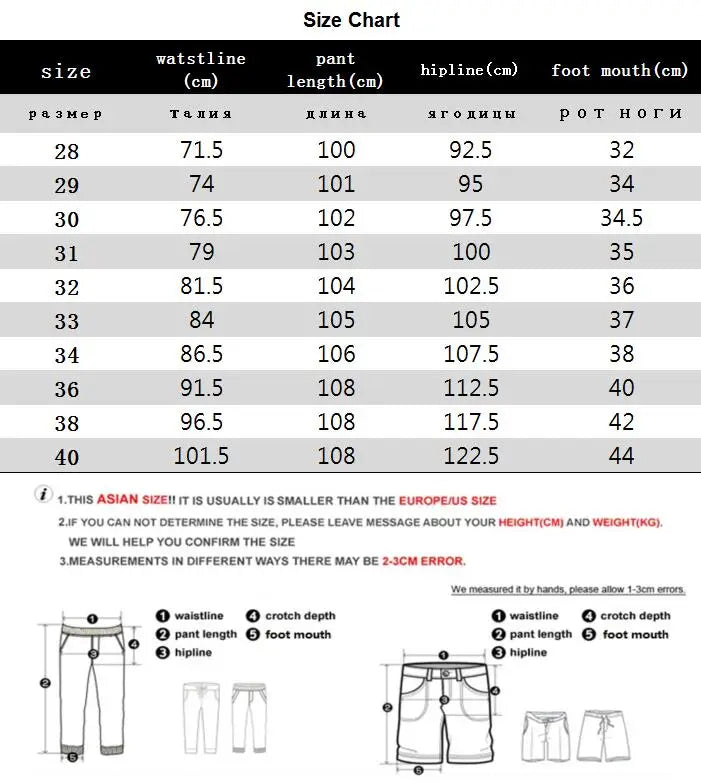 Jeans Men Fashion Casual Classic Style Business Straight Fit Soft Trousers Male Pants