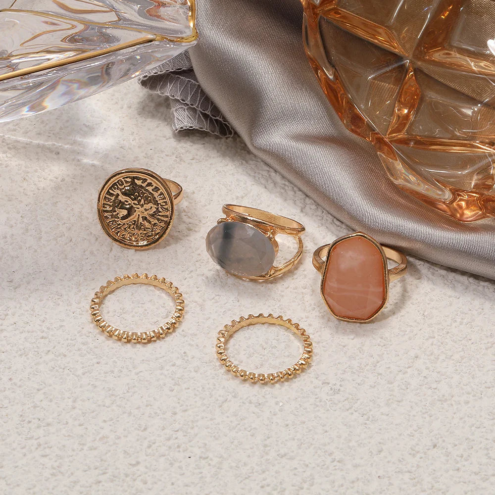 Ring set women rings for girls charms rings set for women boho jewelry punk accessories-Dollar Bargains Online Shopping Australia