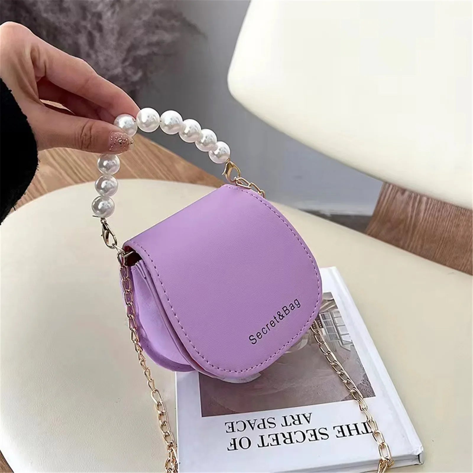 Women Mini Handbags New Elegant Shoulder Messenger Bag Portable Chain Bags Girl Pearl Crossbody Rhombus Small Square Bag-Dollar Bargains Online Shopping Australia