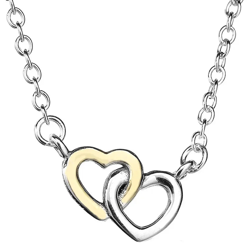 Timeless Elegance Elevated Heart Mum Infinity Heart Loved Script Necklace 925 Sterling Silver Necklace For Women Gift Jewelry-Dollar Bargains Online Shopping Australia