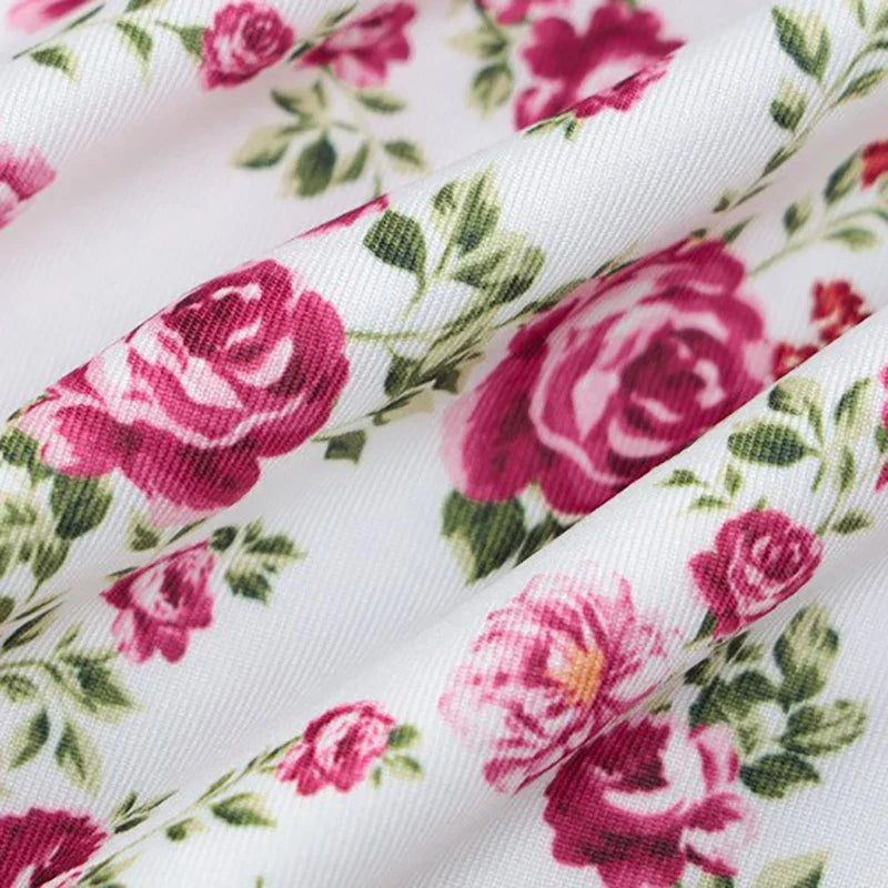 Women's Summer Style Small Fragmented Flower Split Dress-Dollar Bargains Online Shopping Australia