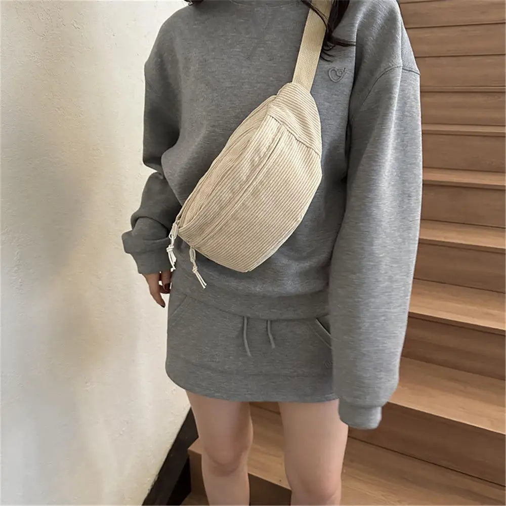 Women Embroidery Rhombus Chest Bag Multi-Layer Large-Capacity Single-Shoulder Diagonal Bag Casual Rhombus Chest Handbag-Dollar Bargains Online Shopping Australia